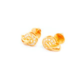 22KT YELLOW GOLD EAR STUD (ES0000813)