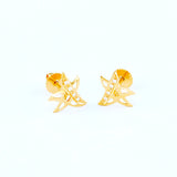 22KT YELLOW GOLD EAR STUD (ES0000893)