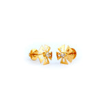 22KT YELLOW GOLD EAR STUD (ES0001014)