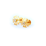 22KT YELLOW GOLD EAR STUD (ES0001014)