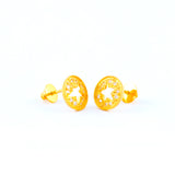 22KT YELLOW GOLD EAR STUD (ES0001122)