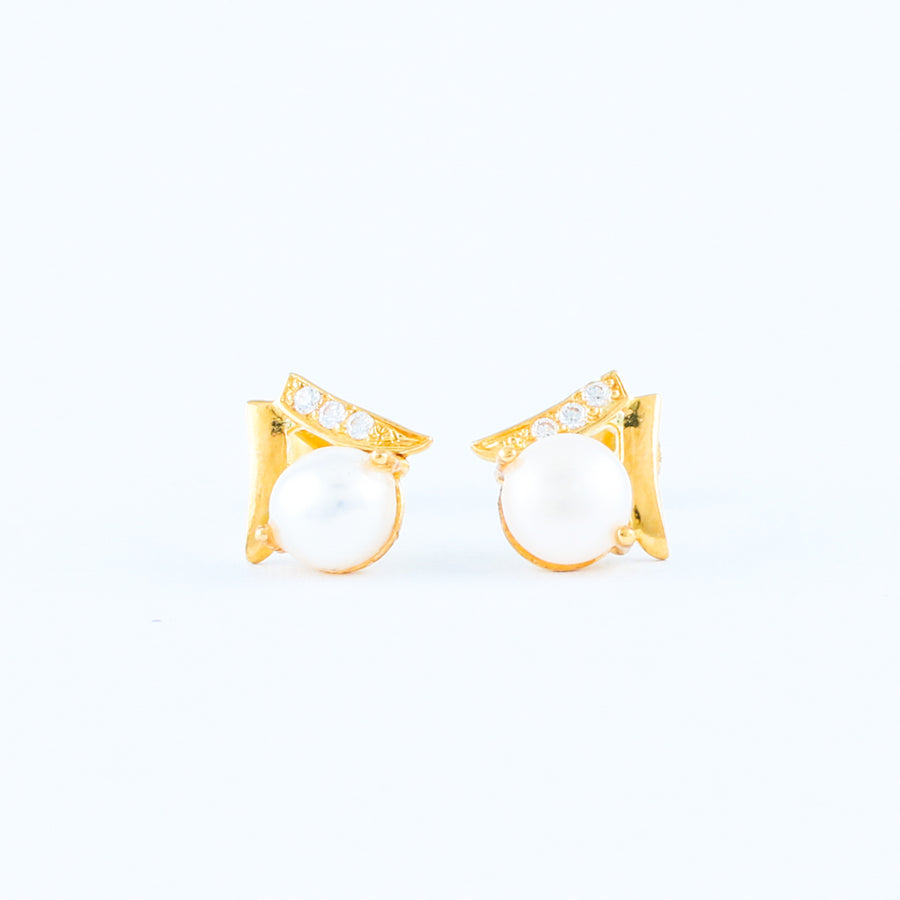 22KT YELLOW GOLD EAR STUD (ES0001139)