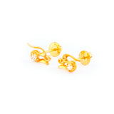 22KT YELLOW GOLD EAR STUD (ES0001148)