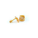 22KT YELLOW GOLD EAR STUD (ES0001176)