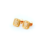 22KT YELLOW GOLD EAR STUD (ES0001176)