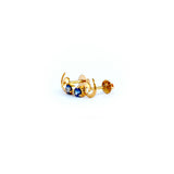 22KT YELLOW GOLD EAR STUD (ES0001196)