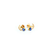 22KT YELLOW GOLD EAR STUD (ES0001196)