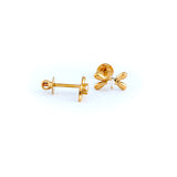 22KT YELLOW GOLD EAR STUD (ES0001198)