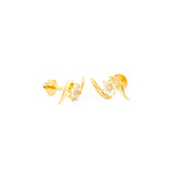 22KT YELLOW GOLD EAR STUD (ES0001201)