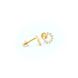 22KT YELLOW GOLD EAR STUD (ES0001204)