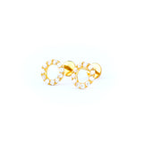 22KT YELLOW GOLD EAR STUD (ES0001204)