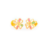 22KT YELLOW GOLD EAR STUD (ES0001252)