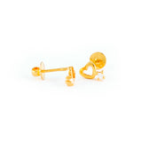 22KT YELLOW GOLD EAR STUD (ES0001275)