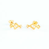 22KT YELLOW GOLD EAR STUD (ES0001277)
