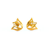 22KT YELLOW GOLD EAR STUD (ES0001301)