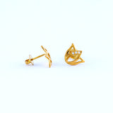 22KT YELLOW GOLD EAR STUD (ES0001301)