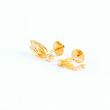 22KT YELLOW GOLD EAR STUD (ES0001341)