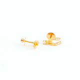 22KT YELLOW GOLD EAR STUD (ES0001341)