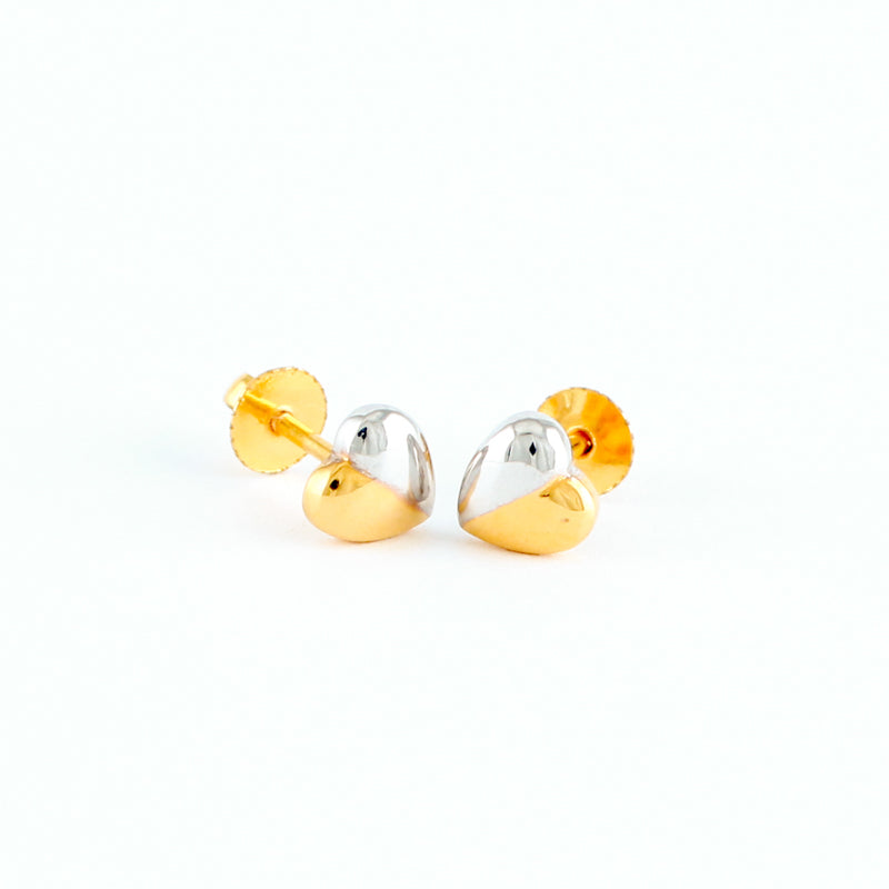 22KT YELLOW GOLD EAR STUD (ES0001355)