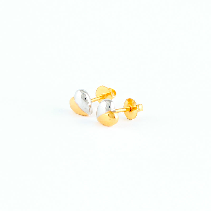 22KT YELLOW GOLD EAR STUD (ES0001355)
