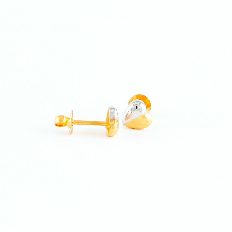 22KT YELLOW GOLD EAR STUD (ES0001355)