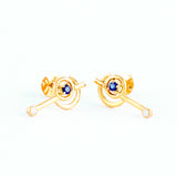 22KT YELLOW GOLD EAR STUD (ES0001361)