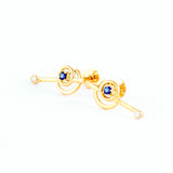 22KT YELLOW GOLD EAR STUD (ES0001361)