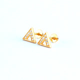 22KT YELLOW GOLD EAR STUD (ES0001376)
