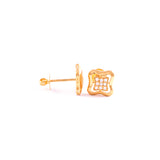 22KT YELLOW GOLD EAR STUD (ES0001411)
