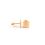 22KT YELLOW GOLD EAR STUD (ES0001463)