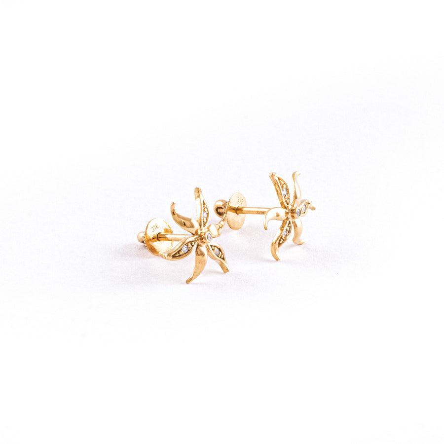 22KT YELLOW GOLD EAR STUD (ES0001473)