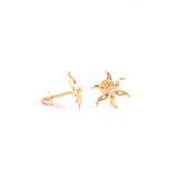 22KT YELLOW GOLD EAR STUD (ES0001473)