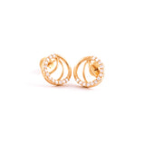 22KT YELLOW GOLD EAR STUD (ES0001477)