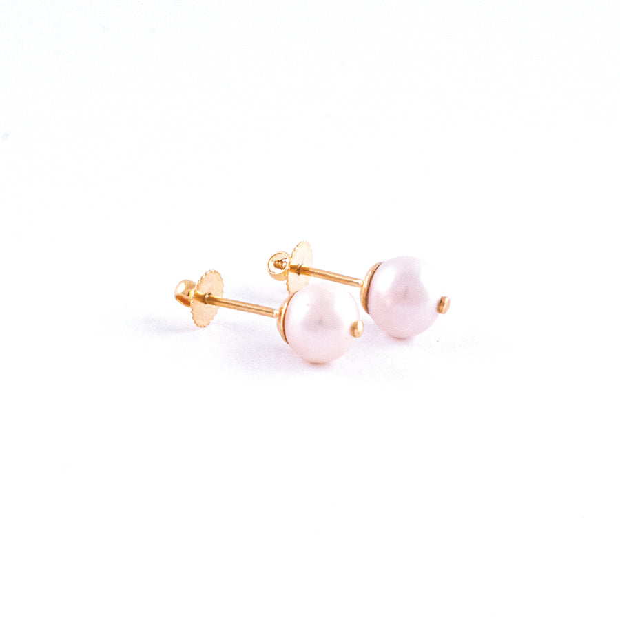 22KT YELLOW GOLD EAR STUD (ES0001484)