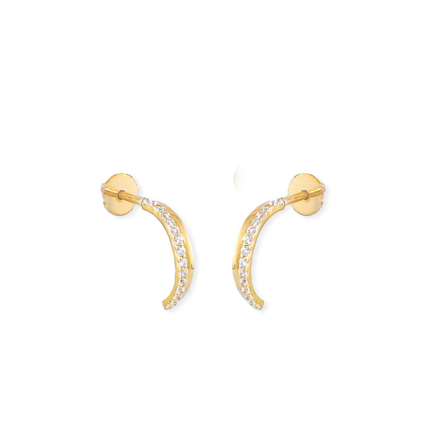 22KT YELLOW GOLD GYPSY EARRINGS (GY0000007)