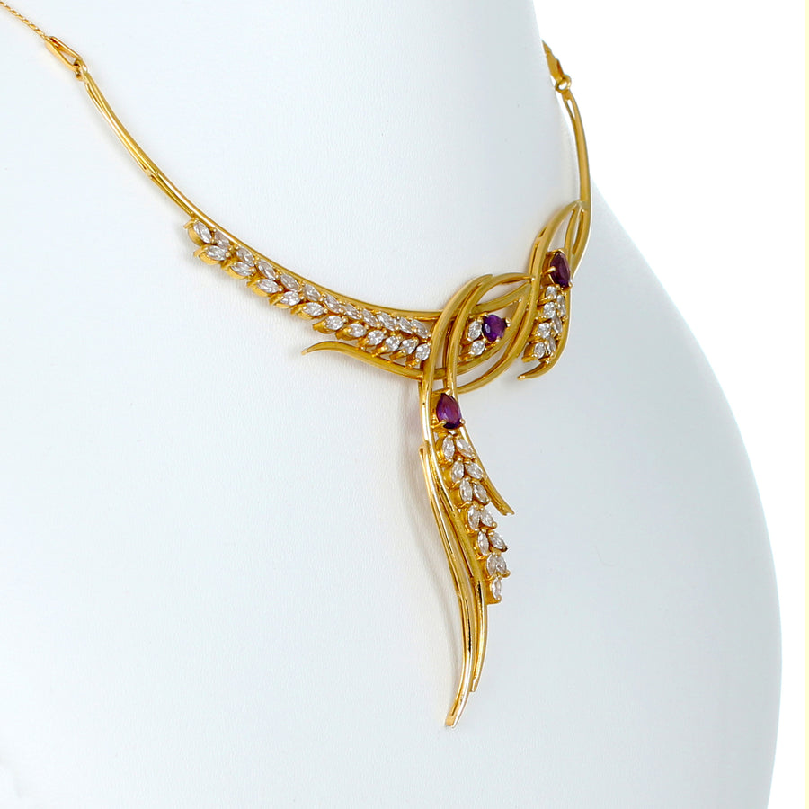 22KT YELLOW GOLD NECKLACE (NE0000970)