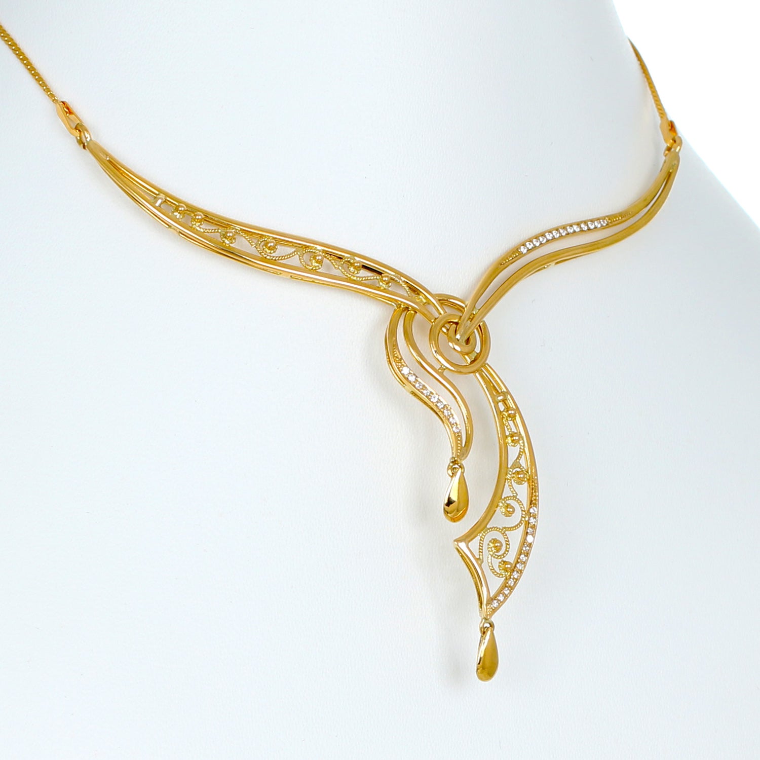 Swarnamahal gold chain prices Clearance