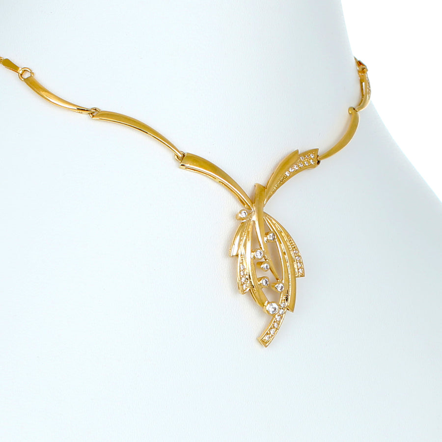 22KT YELLOW GOLD NECKLACE (NE0001014)