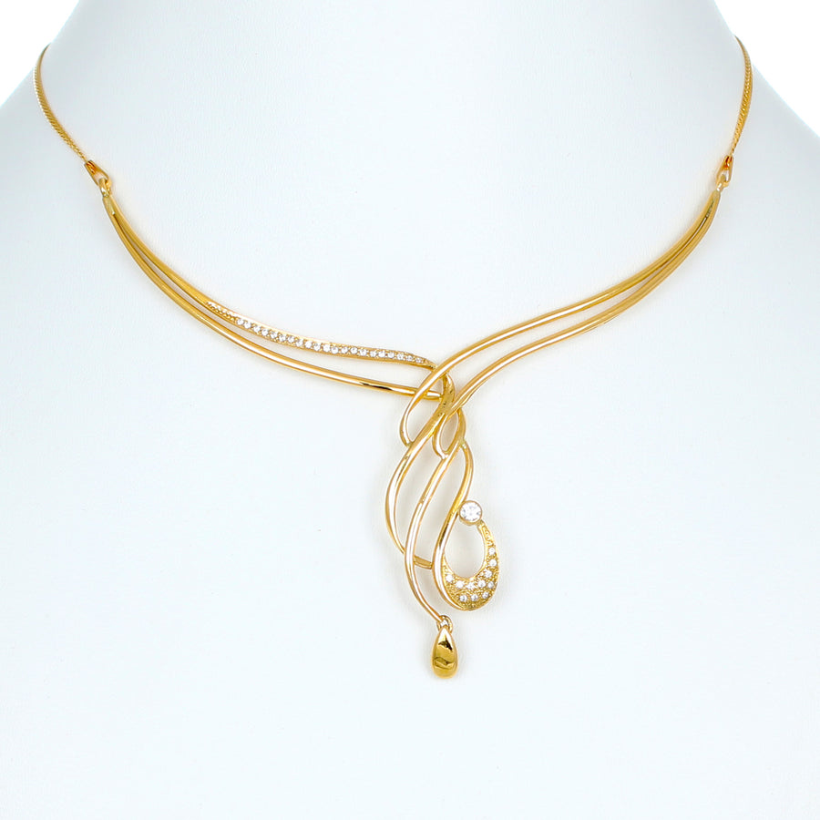 22KT YELLOW GOLD NECKLACE (NE0001015)