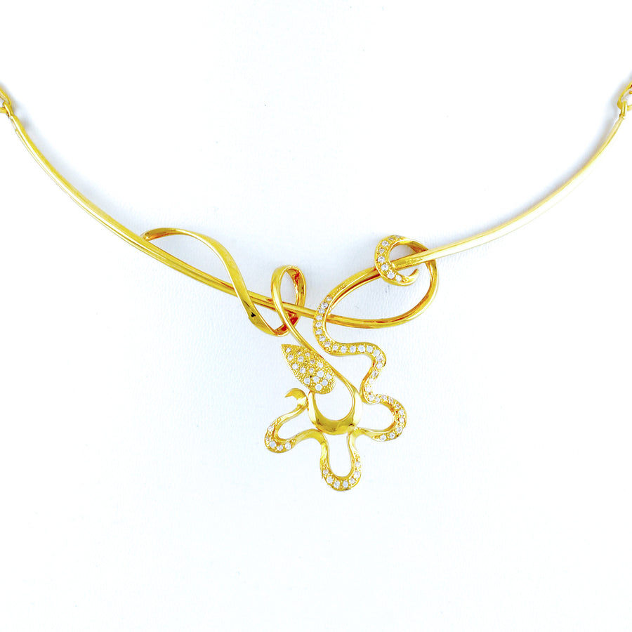 22KT YELLOW GOLD NECKLACE (NE0001096)
