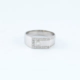 18KT WHITE GOLD RING (NL12-18K762)