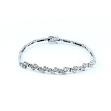18K WHITE GOLD BRACELET (NL13-18K613)