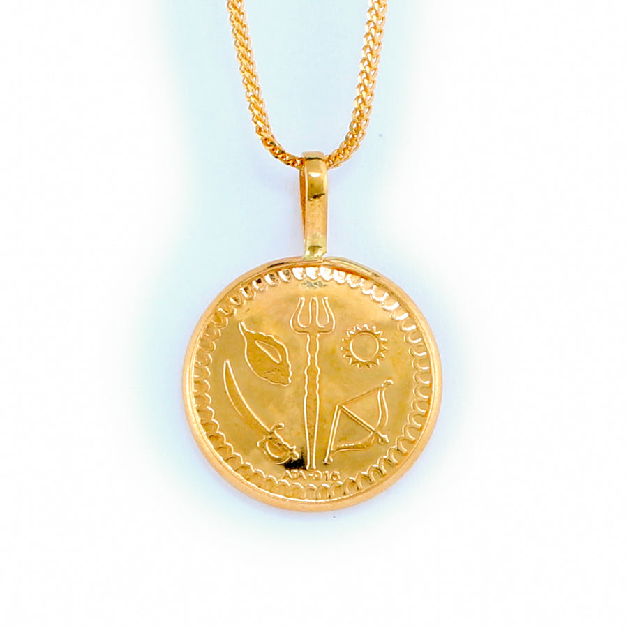 22KT YELLOW GOLD PANCHAUDA (PA0000011)
