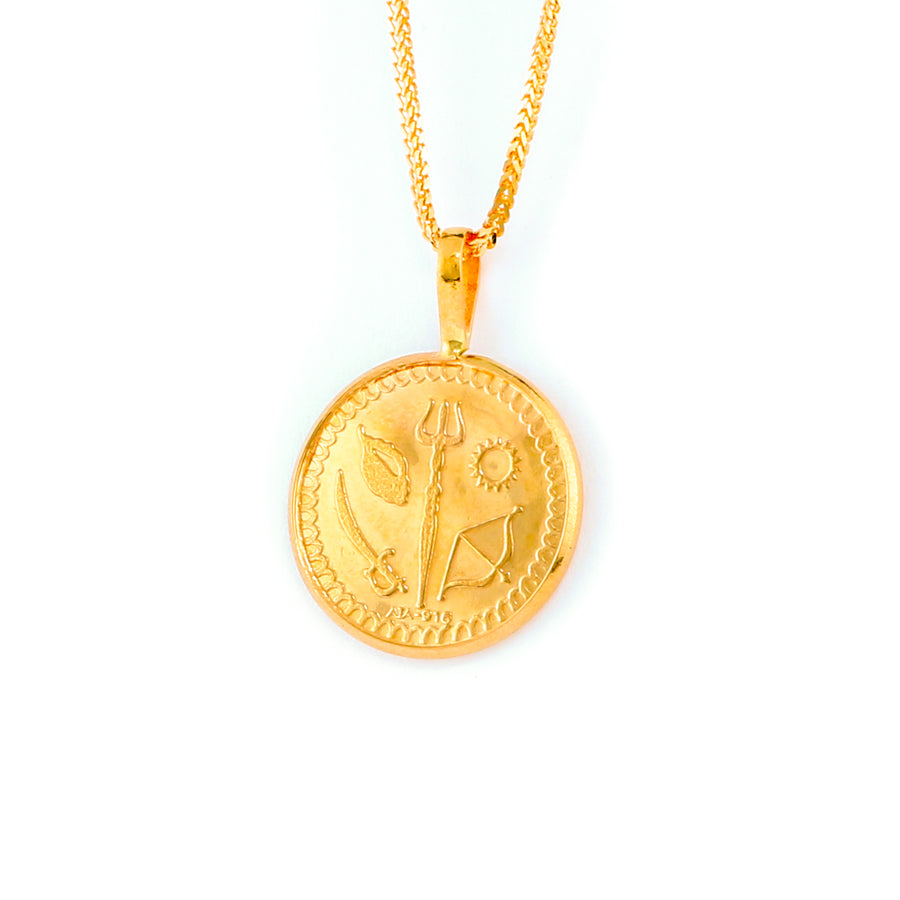 22KT YELLOW GOLD PANCHAUDA (PA0000011)