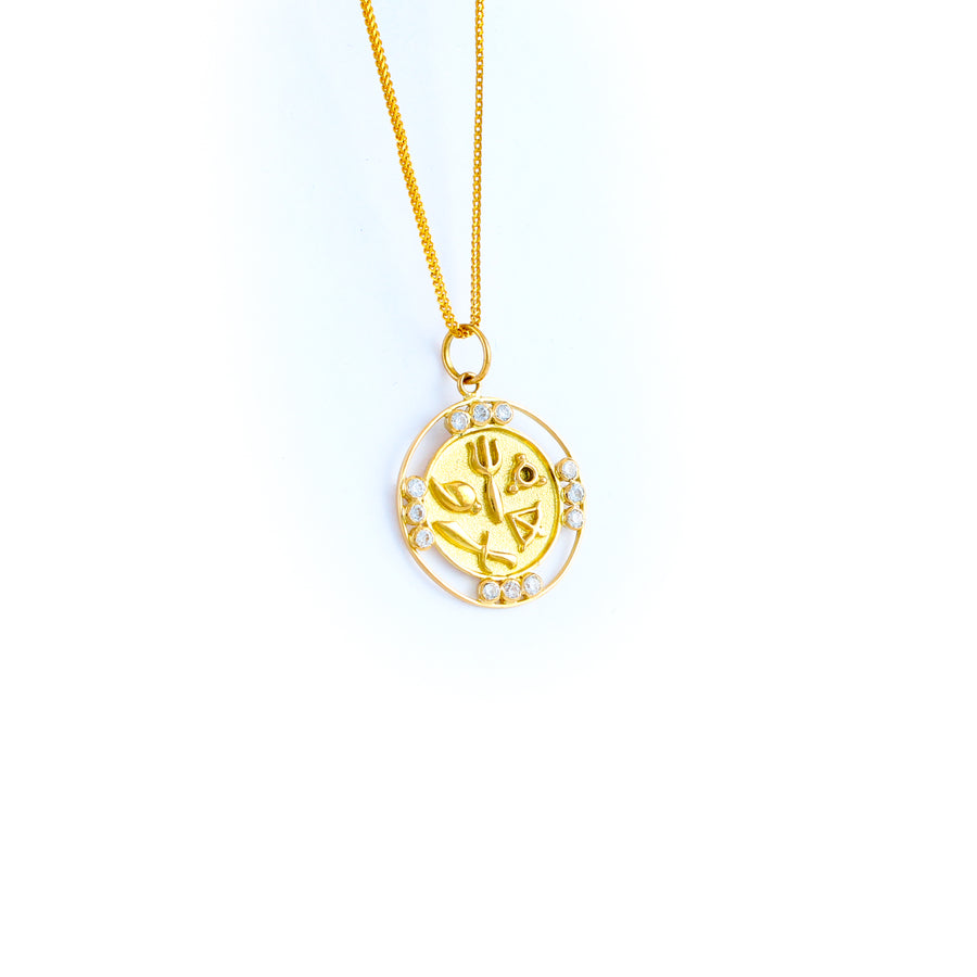 22KT YELLOW GOLD PANCHAUDA (PA0000061)