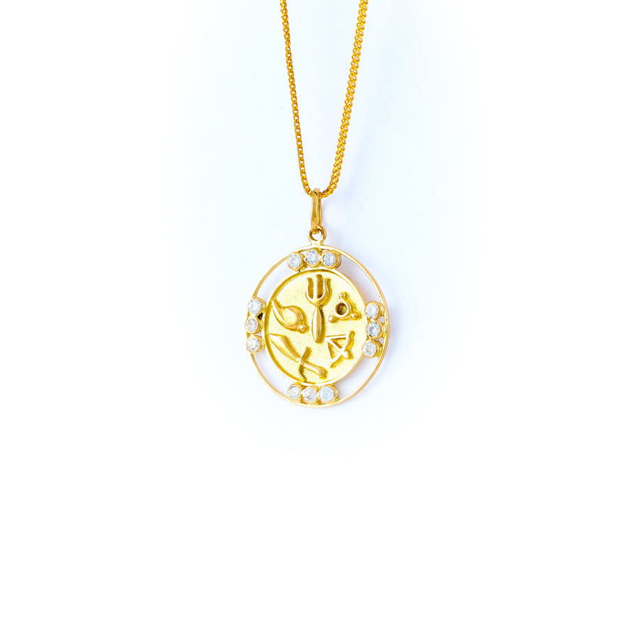 22KT YELLOW GOLD PANCHAUDA (PA0000061)