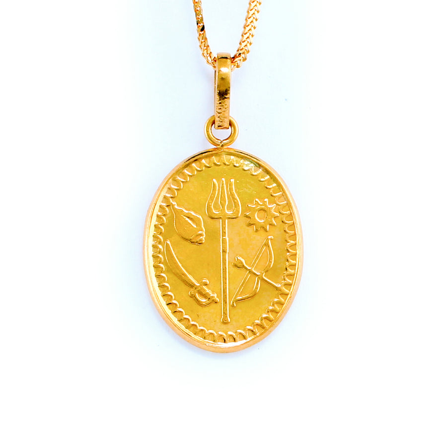 22KT YELLOW GOLD PANCHAUDA (PA0000073)