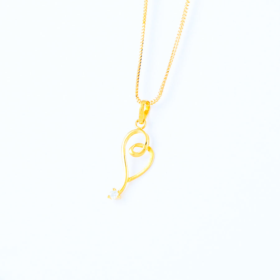 22KT YELLOW GOLD PENDANT (PE0000011)
