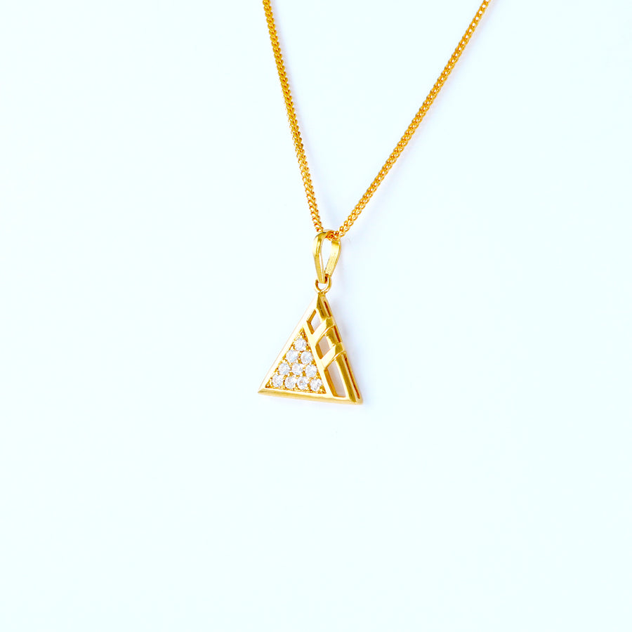 22KT YELLOW GOLD LADIES PENDANT (PE0000227)