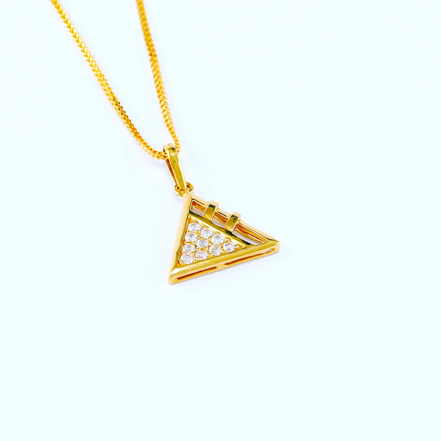 22KT YELLOW GOLD LADIES PENDANT (PE0000227)
